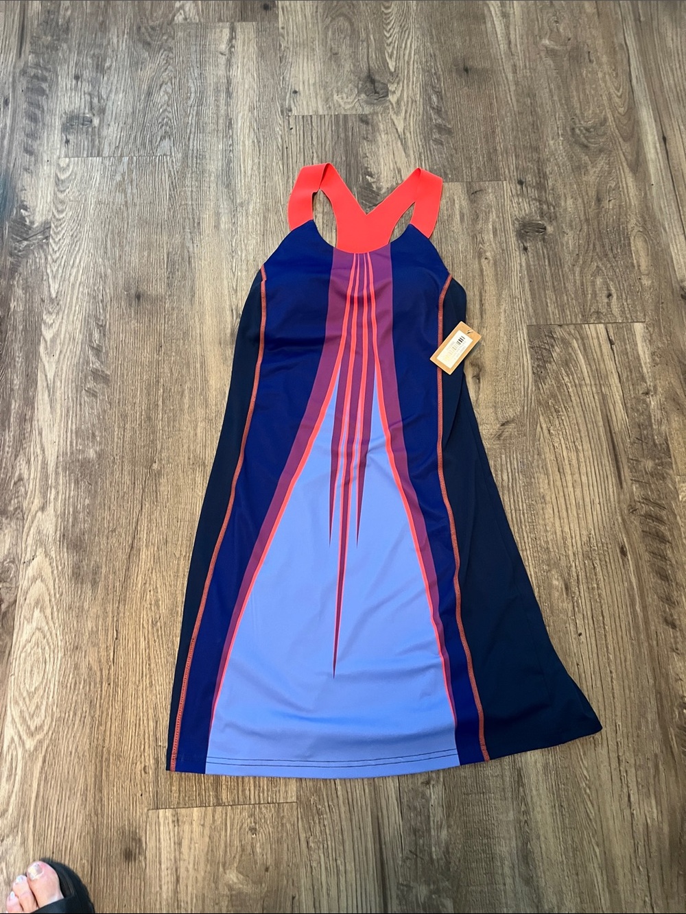 Title Nine Catalina athletic dress, S, new with tags, built in bra